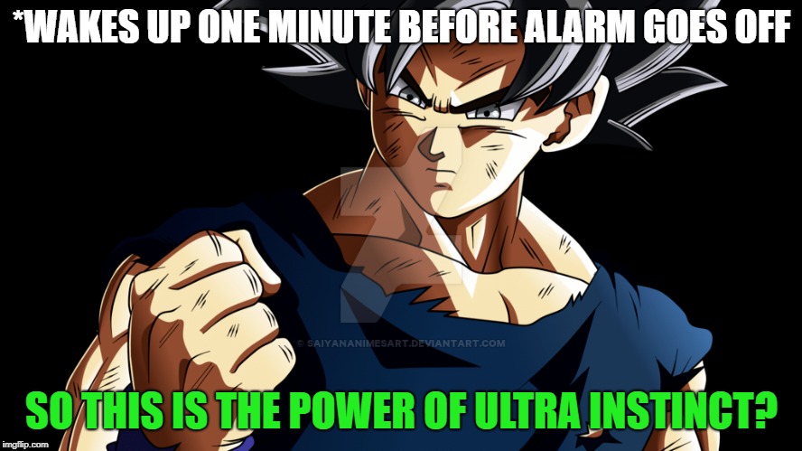 Ultra Instinct UNLOCKED Imgflip
