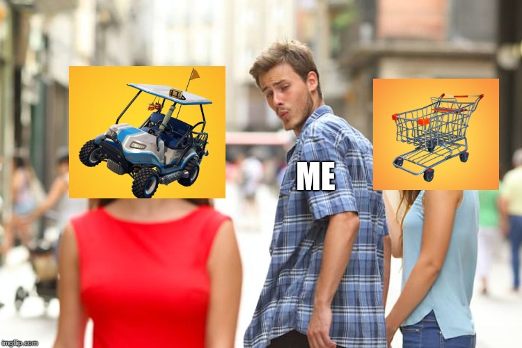fortnite season 5 ATK (AllTerrainKart) meme Imgflip