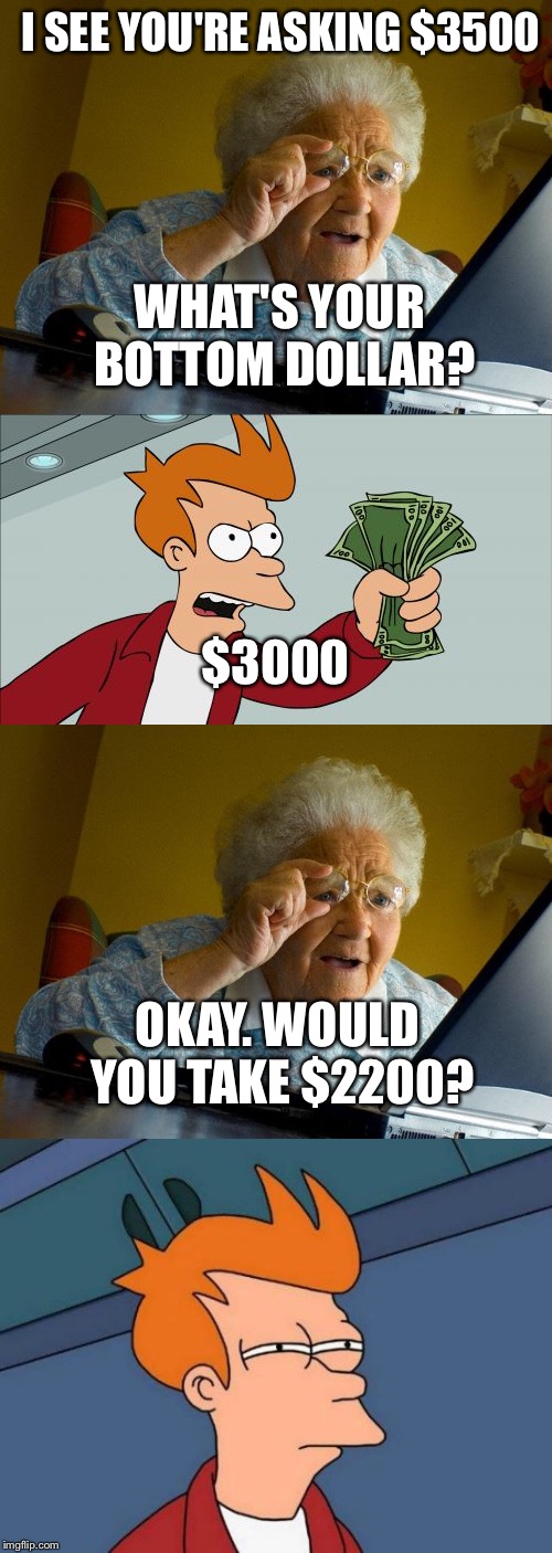 Selling a car on Facebook marketplace Imgflip