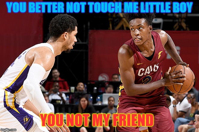 Lakers Meme : cavs v.s lakers face down - Imgflip