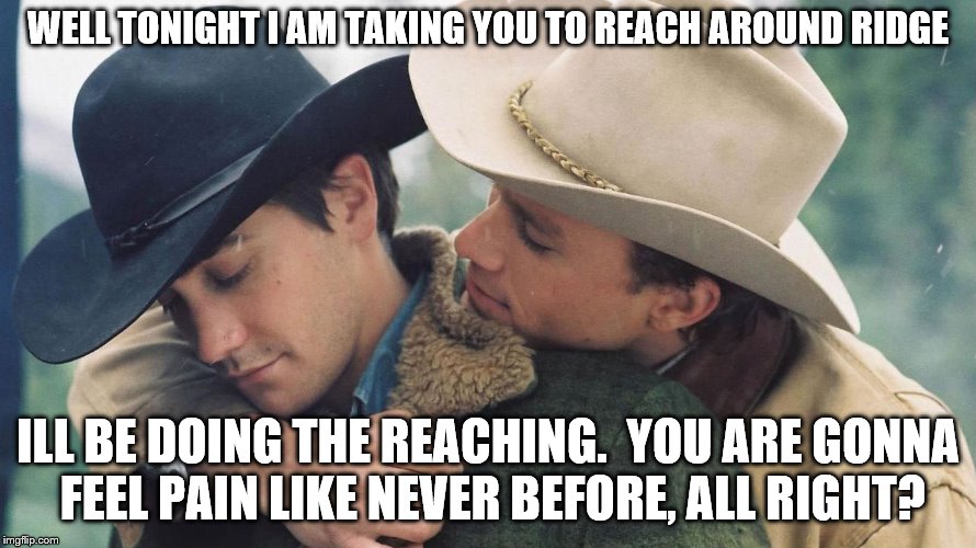Image tagged in brokeback Imgflip