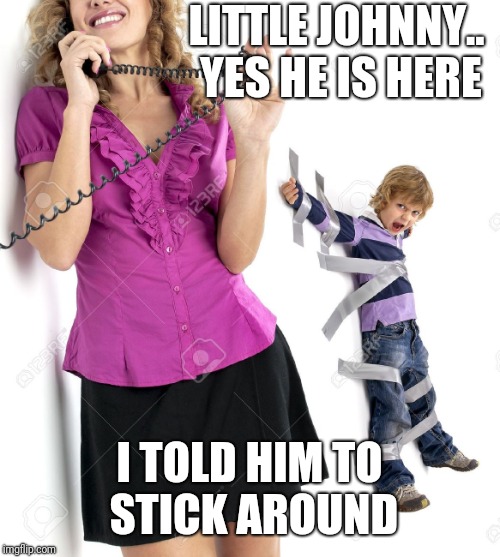 Duct Tape Tied Kid Imgflip