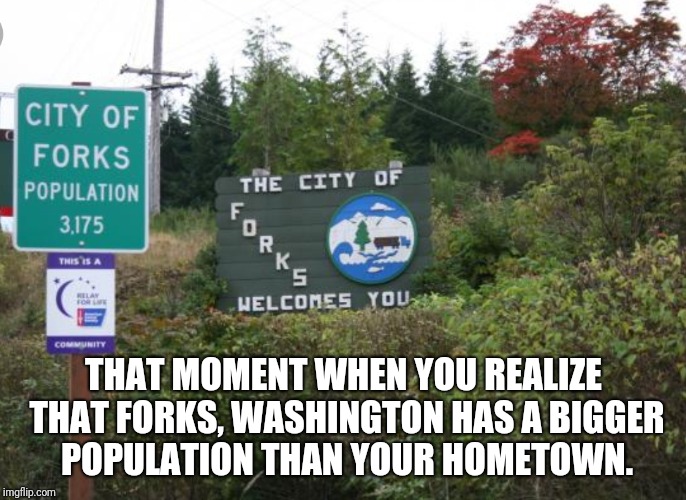 Forks, Washington Imgflip