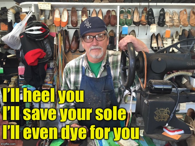 ACLU Sues Shoe Repairman for Offensive Marketing ) Imgflip