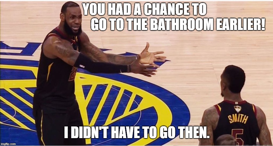 lebron james + jr smith Imgflip