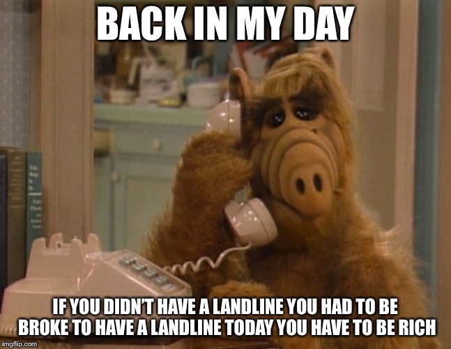 Alf on the Phone Imgflip