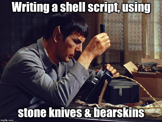 Image tagged in spock using stone knives and bearskins Imgflip