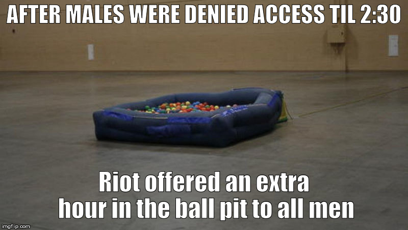Image tagged in dashcon ball pit Imgflip