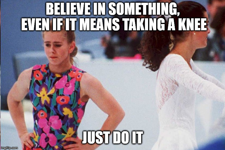take a knee Imgflip