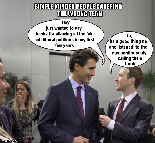 Justin Trudeau's Sham Imgflip