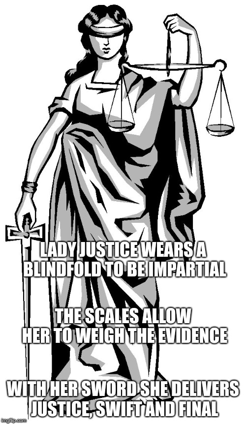 lady justice Imgflip