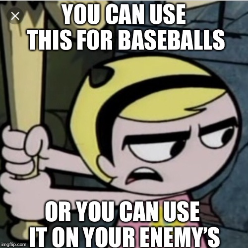 What A Baseball Bat Should Be Used For Imgflip