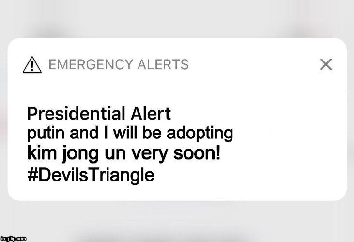 Fifth trump Presidential Alert Imgflip