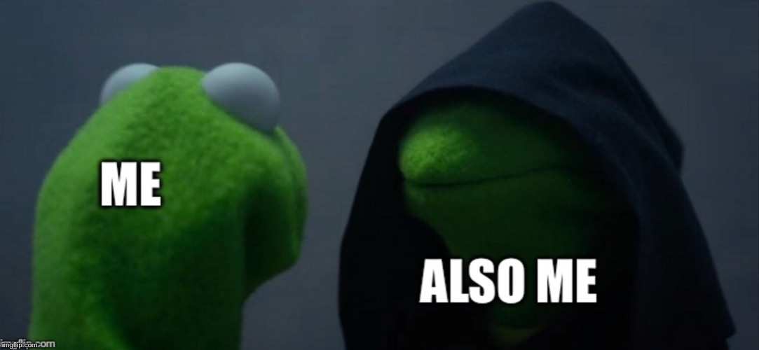 Dark Kermit dumb version Imgflip(08)