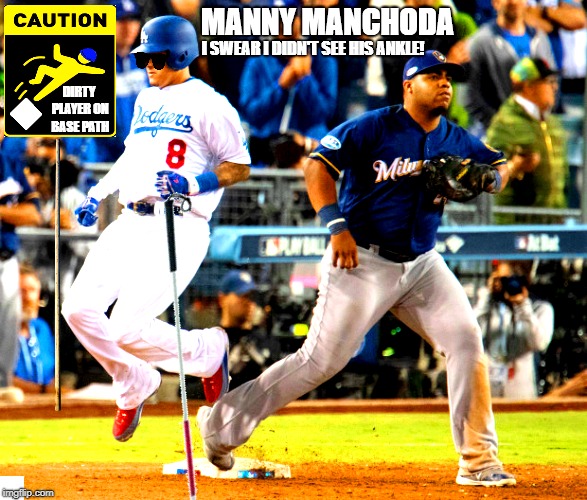 Manny MachadoEven Stevie Wonder saw what you did! Imgflip