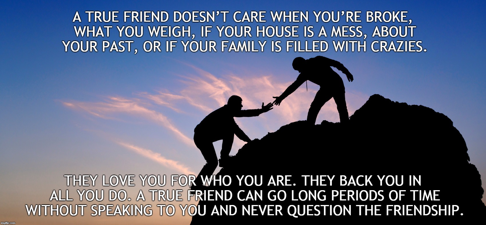 A True Friend... Imgflip