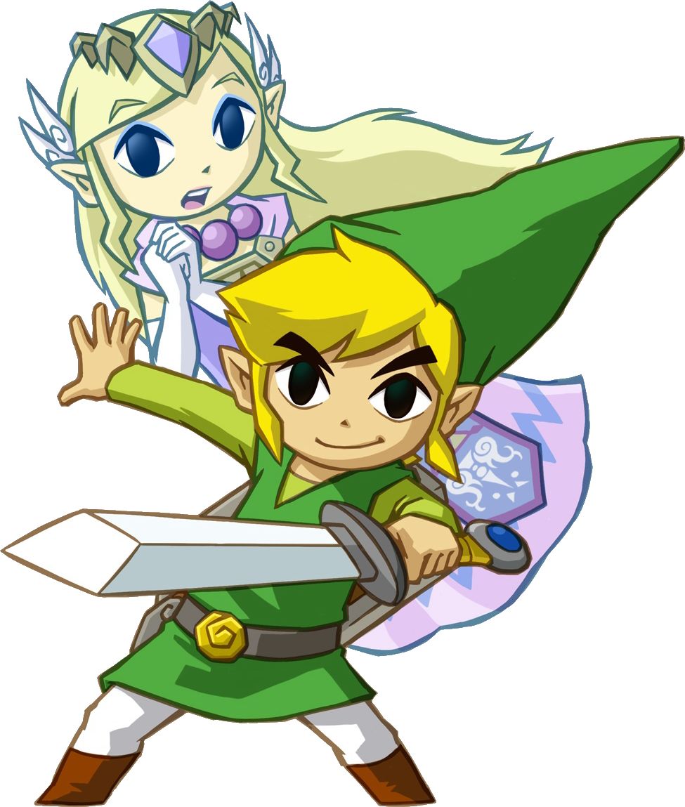 Link and Zelda Blank Template Imgflip
