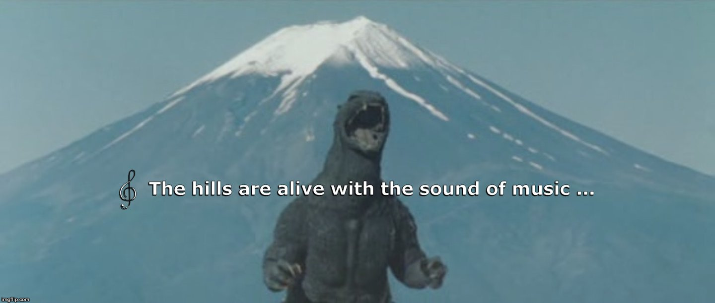 Godzilla Sings His Greatest Hits Imgflip