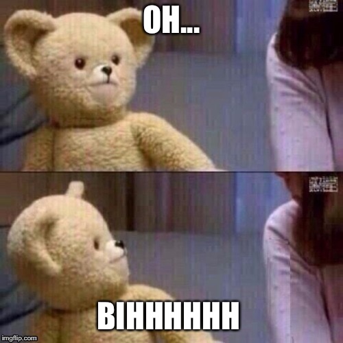 What? Teddy Bear Imgflip