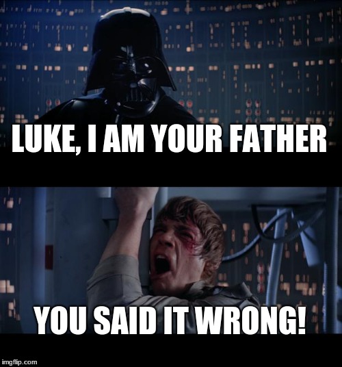 Star Wars No Meme Imgflip