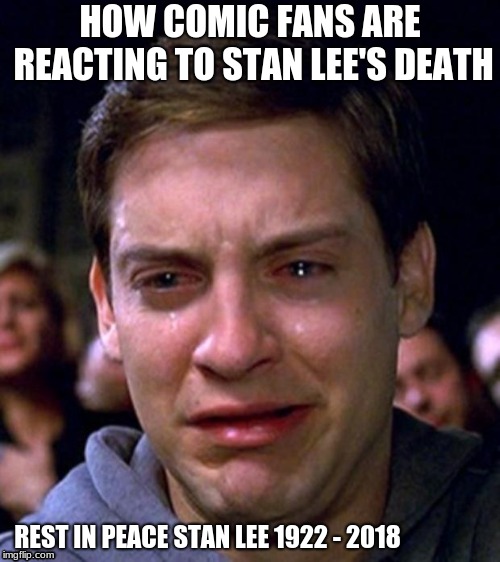 crying peter parker Imgflip