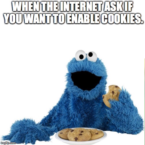 Image tagged in cookie monster cookies Imgflip