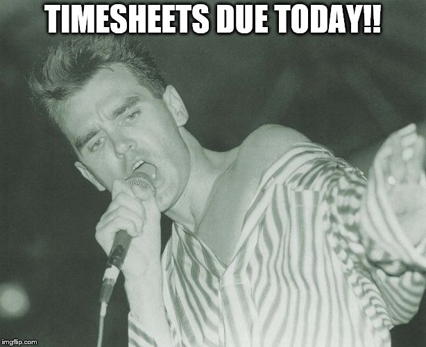 Timesheet Meme