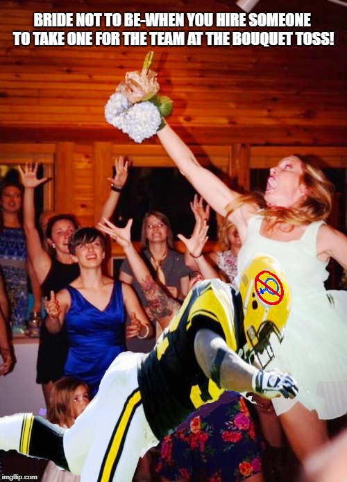 Wedding Bouquet Whisperer gets decleated by best man for hire! Imgflip