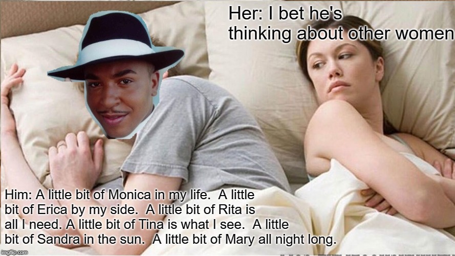Couple in bed Lou Bega Imgflip