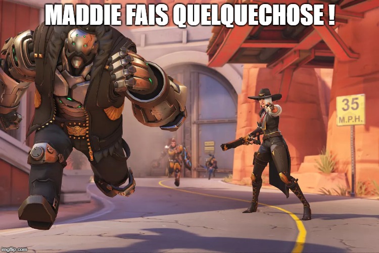 Image tagged in overwatch,bob,ashe Imgflip