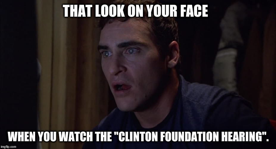 The Clinton Foundation Hearing Imgflip