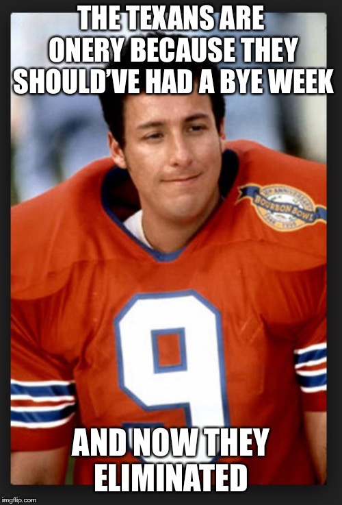 The Texans are onery Imgflip