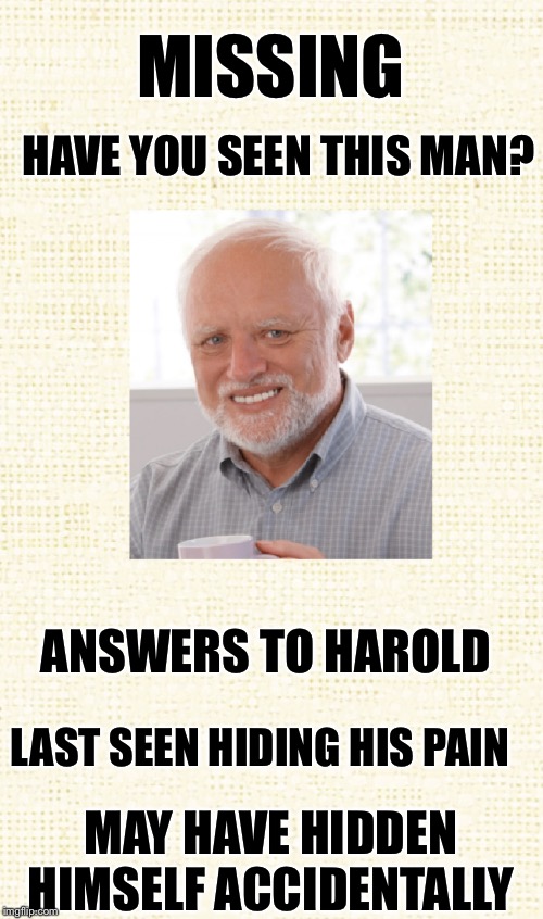 Where’s Harold? Imgflip