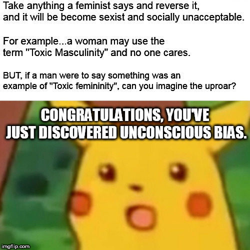 Truth. Warning This meme will generate profeminist, antimale troll
