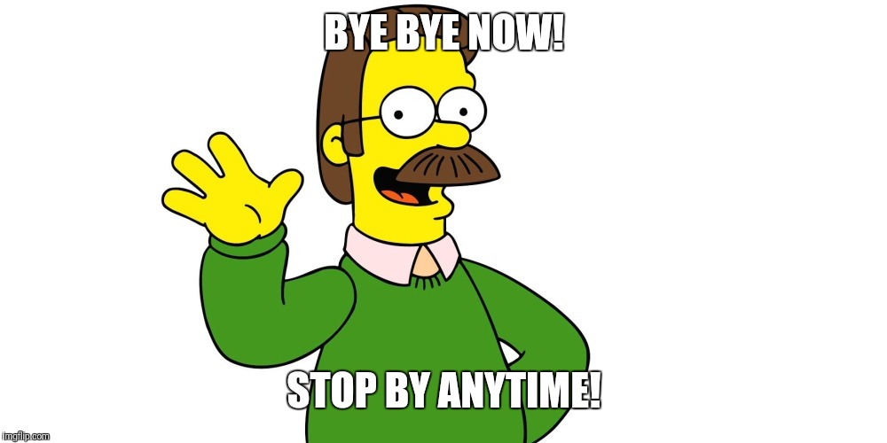 Ned Flanders Wave Imgflip