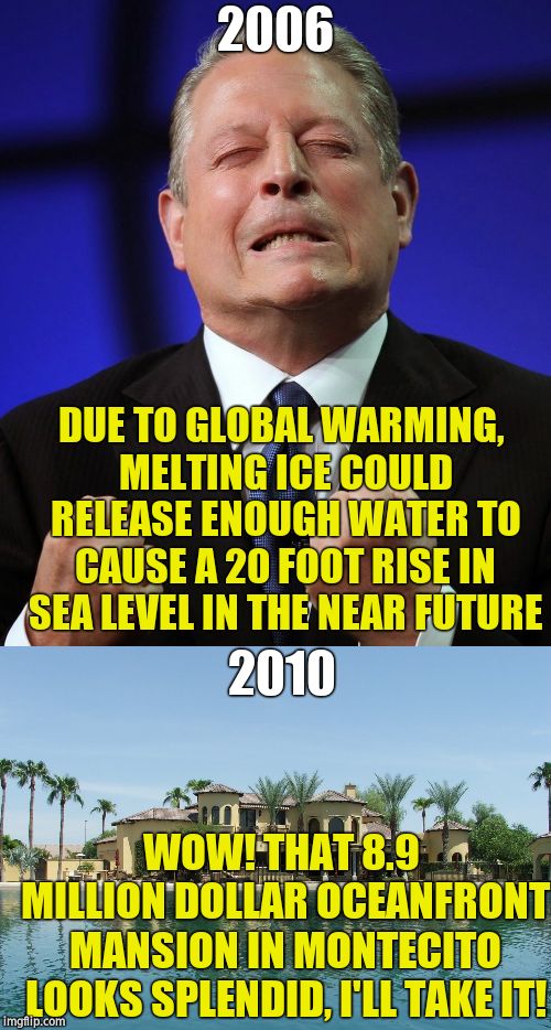 Image tagged in frozen gore pops,al gore,global warming,lake michigan