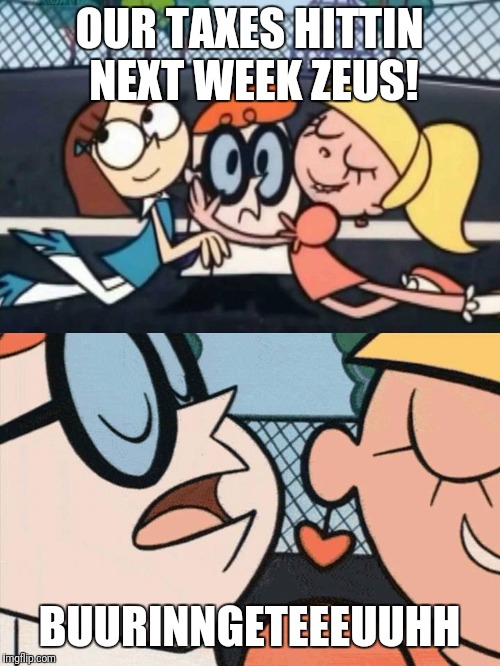 oh dexter say it again omelette au fromage Imgflip