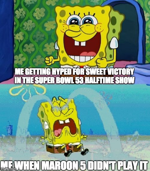 spongebob happy and sad Memes Imgflip