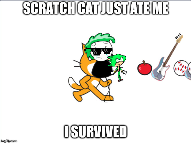 Scratch Cat Meme / Meme Generator Cat screaming with scratching post Newfa Stuff / Cat