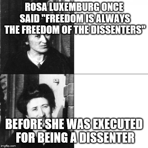 Image tagged in rosa luxemburg Imgflip