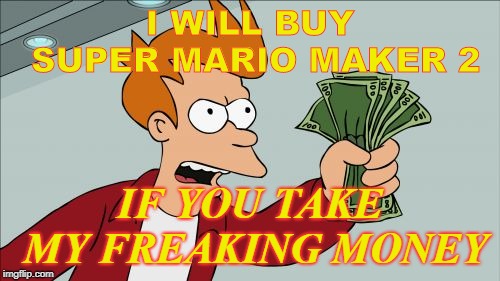 Shut Up And Take My Money Fry Meme Imgflip