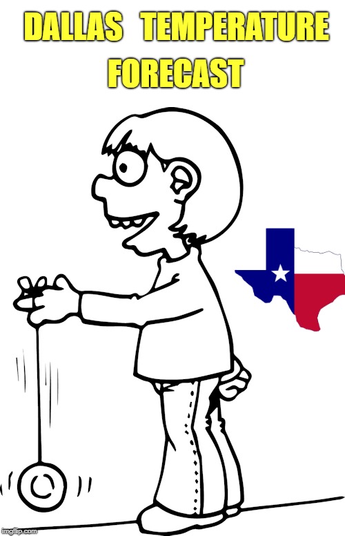 Dallas Temperature Forecast Imgflip
