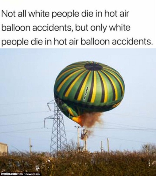 Image tagged in hot air balloon accident Imgflip
