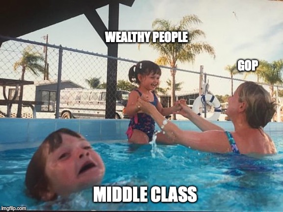 drowning kid in the pool Imgflip