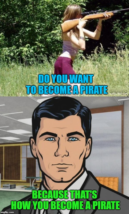 Arrrr you into gun safety? Imgflip
