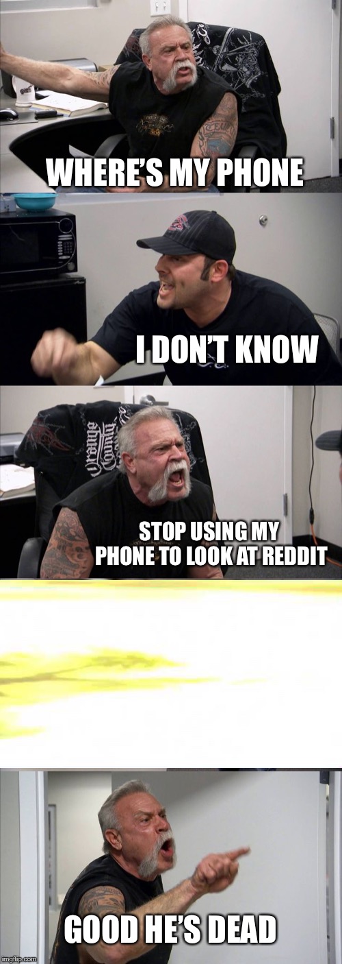 American Chopper Argument Meme Imgflip
