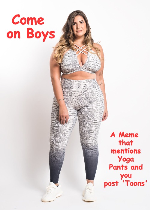 yoga pants tell the truth meaningful