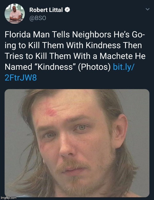 Florida Man Current Events 2024 Florida Man Week 3/3 to 3/10 A Claybourne and Triumph_9 Event Imgflip