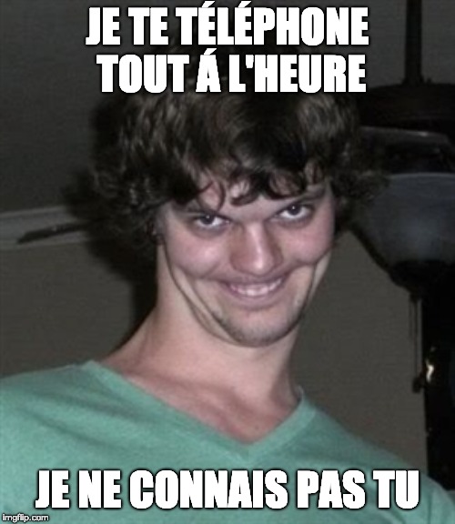 Creepy smile Imgflip