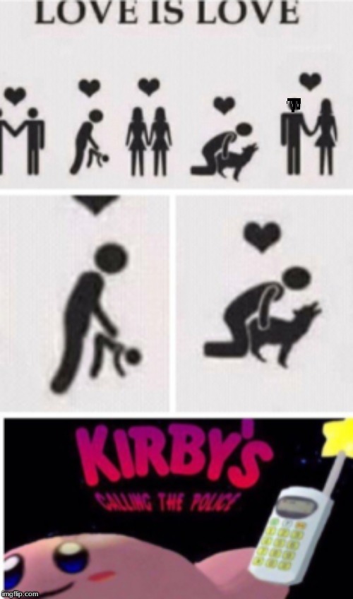Kirby is calling the police Imgflip